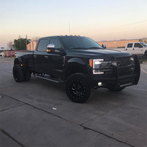 Road Armor 617VF6B - 17-20 Ford F-250 Vaquero Front Bumper Full Guard - Tex Blk