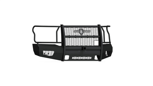 Road Armor 6181VF26B - 18-20 Ford F-150 Vaquero Front Bumper Full Guard 2in Receiver - Tex Blk
