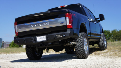 Road Armor 617RRB - 17-20 Ford F-250 Stealth Rear Winch Bumper - Tex Blk