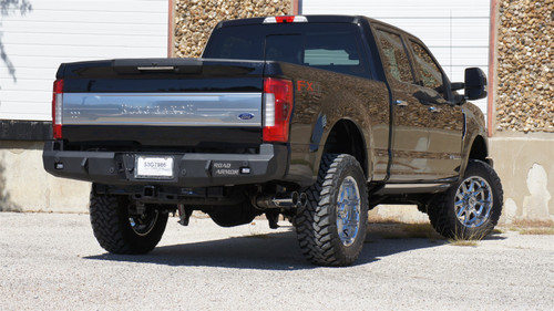 Road Armor 617RRB - 17-20 Ford F-250 Stealth Rear Winch Bumper - Tex Blk