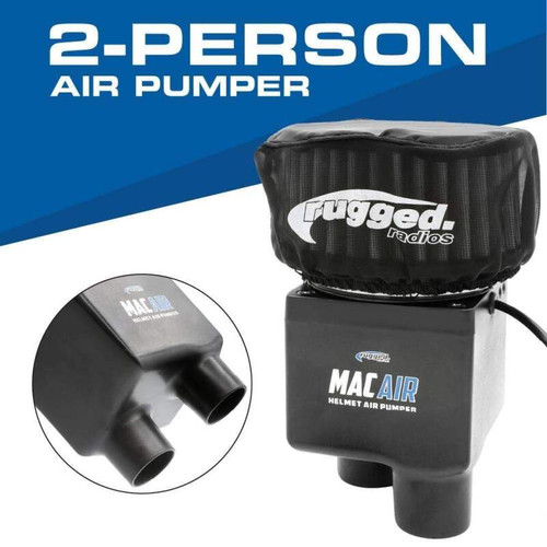 Rugged Radios MAC-2P - MAC Air 2-Person Helmet Air Pumper (Pumper Only)