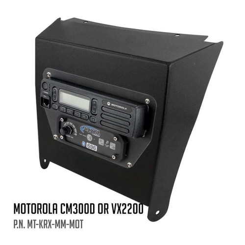 Rugged Radios MT-KRX-MM-KEN - Kawasaki KRX Multi-Mount Kit - Kenwood TK7360