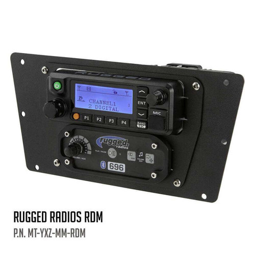 Rugged Radios MT-YXZ-MM-KEN - Yamaha YXZ Multi-Mount Kenwood TK7360