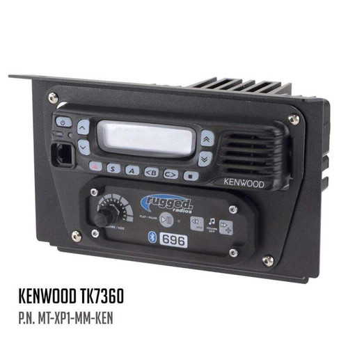 Rugged Radios MT-XP1-MM-KEN - Polaris XP1 Mount Kit - M1 / G1 / RM60 / GMR45 Radio - Kenwood TK7360