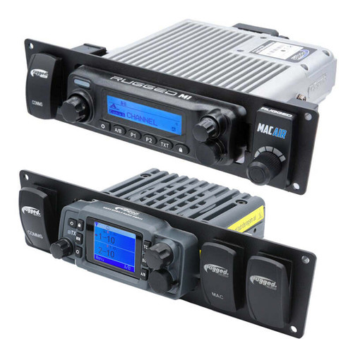 Rugged Radios MT-RMAX-RM - Yamaha Wolverine RMAX Mount - Mobile Radio and Rocker Switches M1 / G1 / RM60 / GMR45