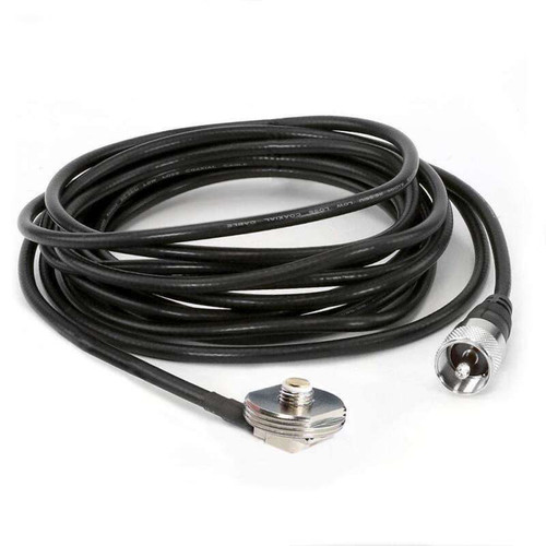 Rugged Radios NMO-MT-15 - 15 Ft Antenna Coax Cable with 3/8 NMO Mount