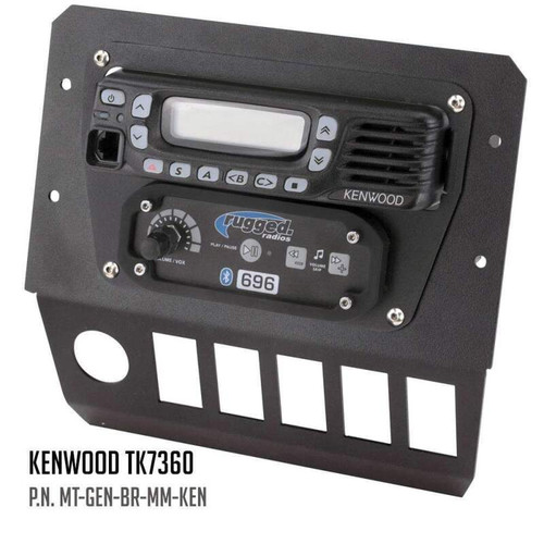 Rugged Radios MT-GEN-BR-MM-MOTO - Polaris General Multi Mount Kit for Radio and Intercom Motorola CM300D/Vertex VX2200