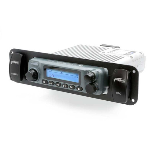 Rugged Radios MT-IDM-RM-SW2 - In-Dash Mount with Two Switch Holes for