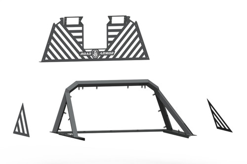 Road Armor HR-617BB - 17-20 Ford F-250 Stealth Headache Racks - Tex Blk