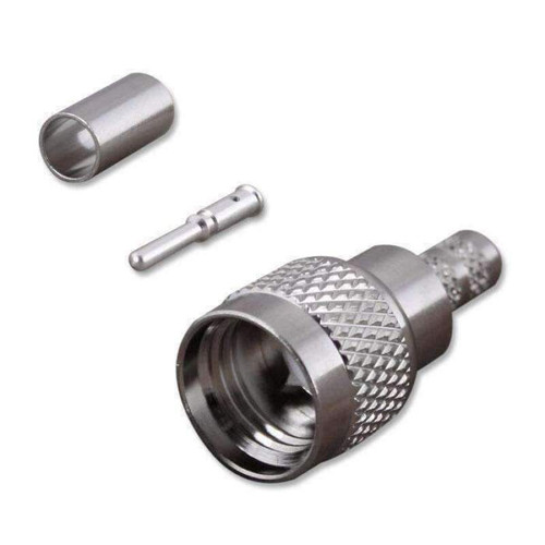 Rugged Radios UHF-CONN-MINI - Crimp On UHF Mini Male Antenna Connector