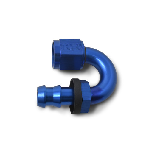 Russell 626060 - Performance -6 AN Twist-Lok 180 Degree Hose End (9/16in Radius) Russell 626060 - Performance -6 AN Twist-Lok 180 Degree Hose End (9/16in Radius)