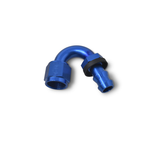 Russell 626030 - Performance -6 AN Twist-Lok 150 Degree Hose End (9/16in Radius) Russell 626030 - Performance -6 AN Twist-Lok 150 Degree Hose End (9/16in Radius)