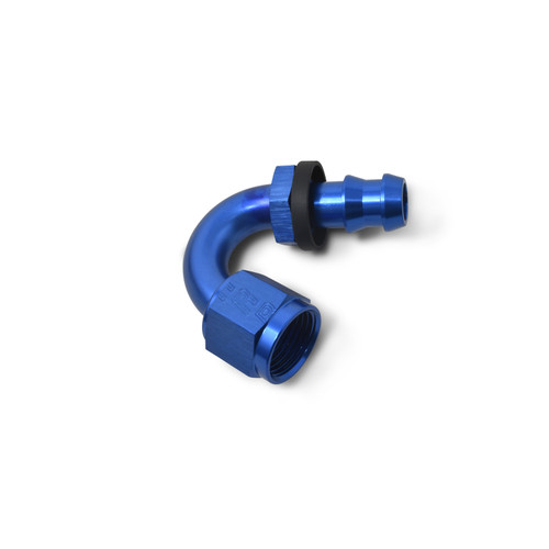 Russell 626030 - Performance -6 AN Twist-Lok 150 Degree Hose End (9/16in Radius) Russell 626030 - Performance -6 AN Twist-Lok 150 Degree Hose End (9/16in Radius)