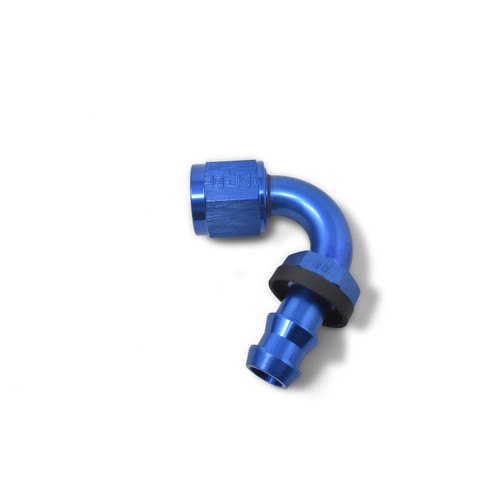 Russell 626000 - Performance -6 AN Twist-Lok 120 Degree Hose End (9/16in Radius) Russell 626000 - Performance -6 AN Twist-Lok 120 Degree Hose End (9/16in Radius)