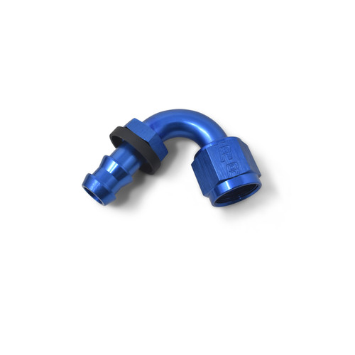 Russell 626000 - Performance -6 AN Twist-Lok 120 Degree Hose End (9/16in Radius) Russell 626000 - Performance -6 AN Twist-Lok 120 Degree Hose End (9/16in Radius)