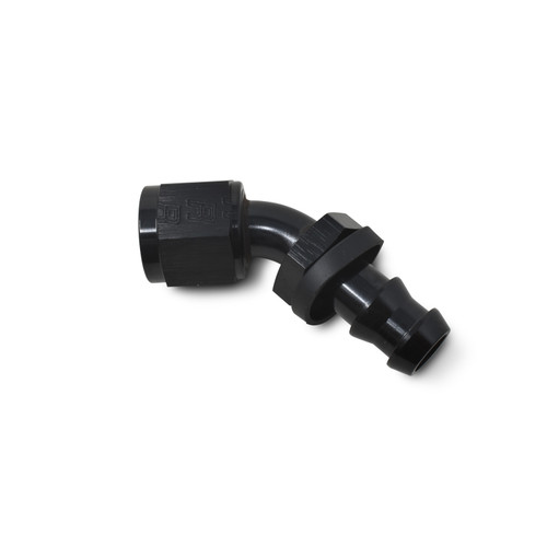 Russell 624073 - Performance -4 AN Twist-Lok 45 Degree Hose End (Black) Russell 624073 - Performance -4 AN Twist-Lok 45 Degree Hose End (Black)