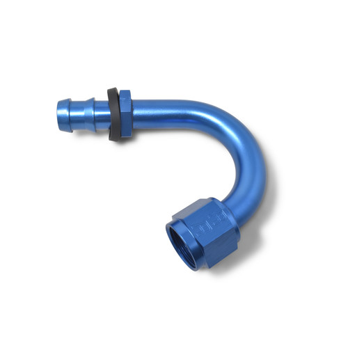 Russell 624310 - Performance -8 AN Twist-Lok 150 Degree Hose End (1-1/4in Radius) Russell 624310 - Performance -8 AN Twist-Lok 150 Degree Hose End (1-1/4in Radius)