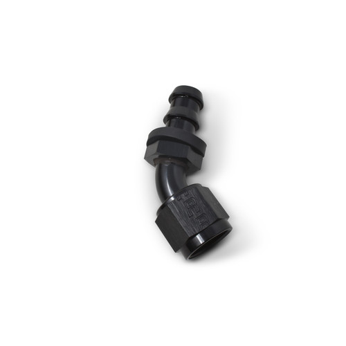 Russell 624103 - Performance -10 AN Twist-Lok 45 Degree Hose End (Black) Russell 624103 - Performance -10 AN Twist-Lok 45 Degree Hose End (Black)