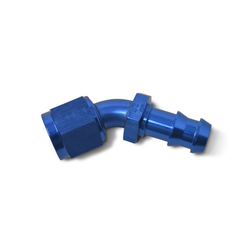 Russell 624090 - Performance -8 AN Twist-Lok 45 Degree Hose End (Blue) Russell 624090 - Performance -8 AN Twist-Lok 45 Degree Hose End (Blue)
