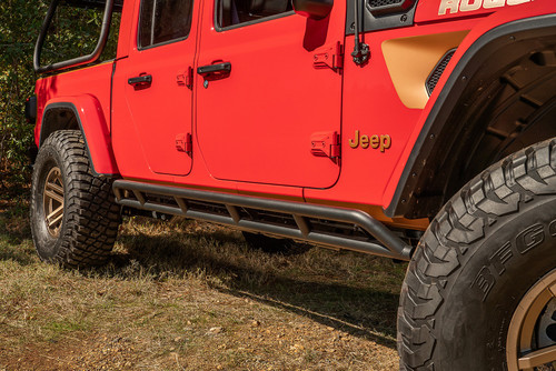 Rugged Ridge 11504.38 - RRC Rocker Guards 2020 Jeep Gladiator JT