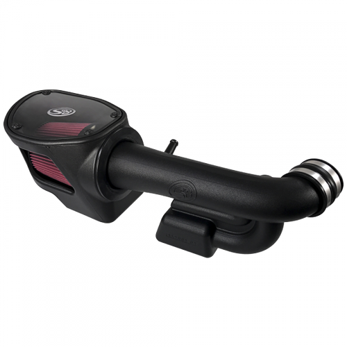 S&B 75-5060 - Cold Air Intake For 12-18 Jeep Wrangler JK V6-3.6L Oiled Cotton Cleanable Red
