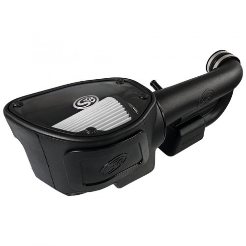 S&B 75-5060D - Cold Air Intake For 12-18 Jeep Wrangler JK V6-3.6L Dry Dry Extendable White