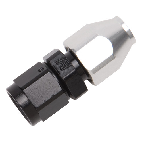 Russell 639203 - Performance Black/Silver -6 AN Female Swivel to 3/8in Aluminum Tube