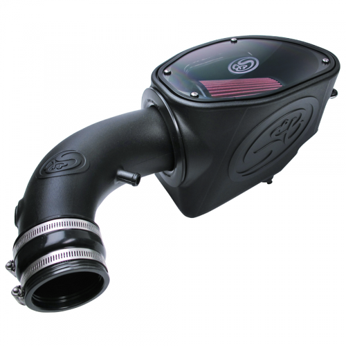 S&B 75-5084 - Cold Air Intake For 07-11 Jeep Wrangler JK V6-3.8L Oiled Cotton Cleanable Red