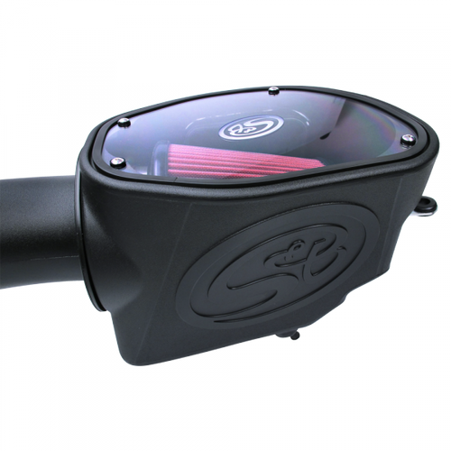 S&B 75-5084 - Cold Air Intake For 07-11 Jeep Wrangler JK V6-3.8L Oiled Cotton Cleanable Red