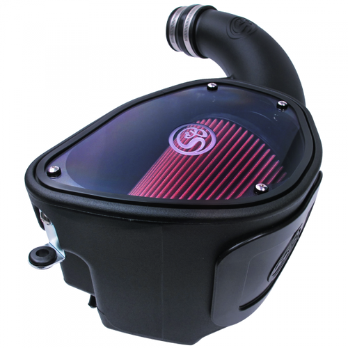 S&B 75-5084 - Cold Air Intake For 07-11 Jeep Wrangler JK V6-3.8L Oiled Cotton Cleanable Red