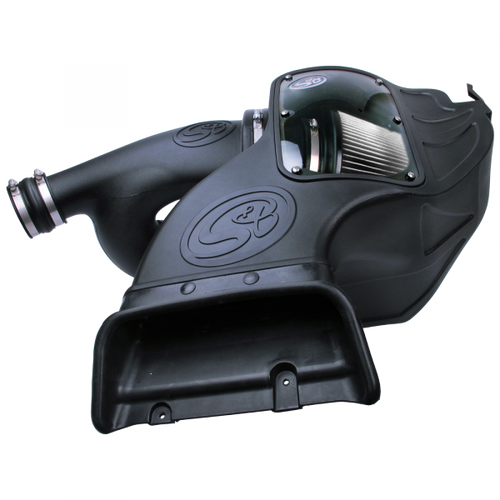 S&B 75-5081D - Cold Air Intake For 15-17 Ford F150 Raptor Ecoboost Dry Extendable White S&B 75-5081D - Cold Air Intake For 15-17 Ford F150 Raptor Ecoboost Dry Extendable White