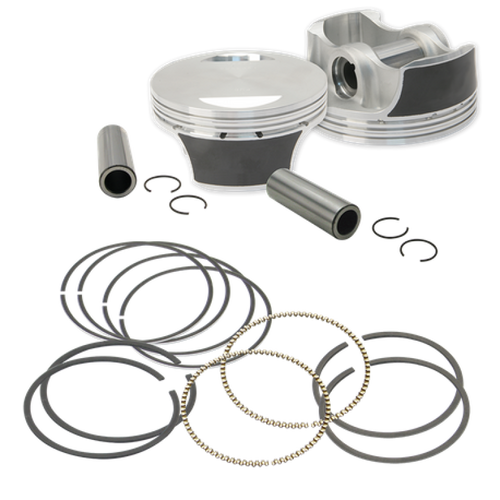 S&S Cycle 106-3688 - 99-06 BT 3.927in Standard Bore 97in Big Bore Forged Piston Set