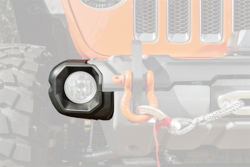 Rugged Ridge 11549.64 - Jeep 19-22 Wrangler JL/20-22 Gladiator Venator Front Bumper Stubby Ends - Black