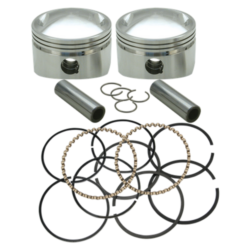 S&S Cycle 106-5537 - 36-84 BT 3-5/8in Piston Set - .020in