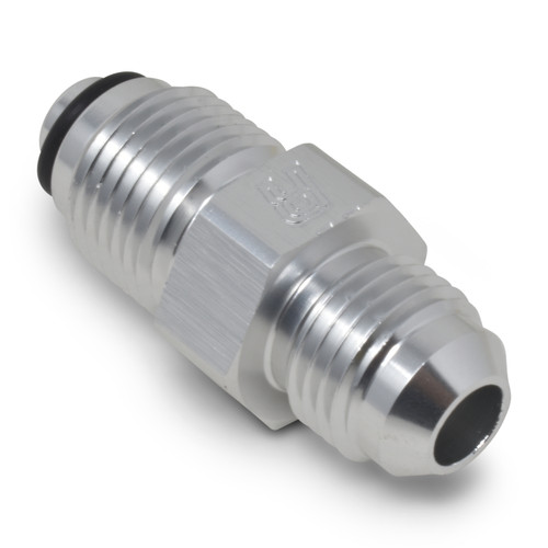 Russell 648030 - Performance -6 AN (male to 5/8in-18 O-ring seal) Power Steering Adapter. Clear anodized