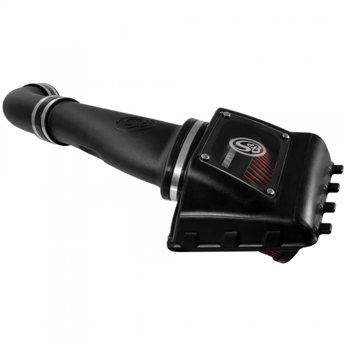 S&B 75-5108 - Cold Air Intake For 11-16 Ford F250, F350 V8-6.2L Oiled Cotton Cleanable Red