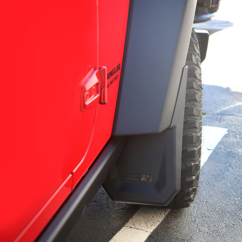 Rugged Ridge 11642.11 - Splash Guard Kit Front 07-18 Jeep Wrangler JK