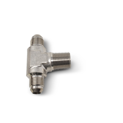 Russell 660121 - Performance -6 AN to 3/8in NPT Flare to Pipe Tee Fitting