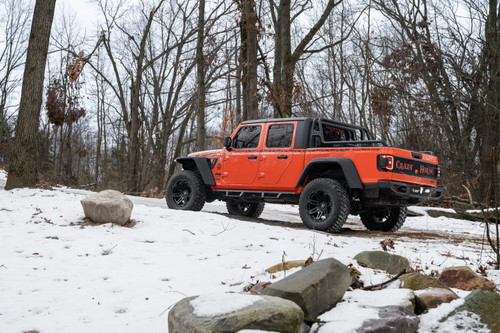 Rugged Ridge 11640.52 - 20-22 Jeep Gladiator Max Terrain Fender Flares F/R Pair - Tex. Blk