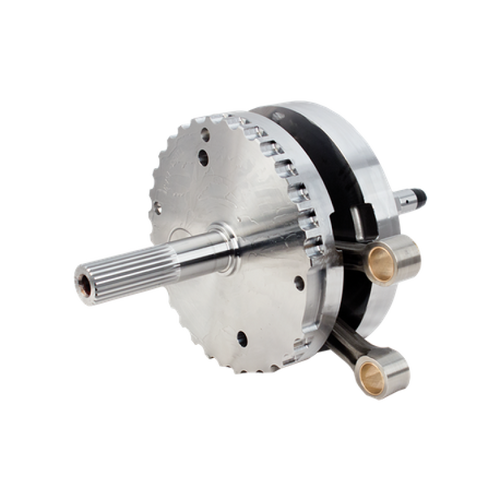 S&S Cycle 320-0545 - 2007+ BT 7.800in Rod 4-5/8in Stroke Flywheel Assembly