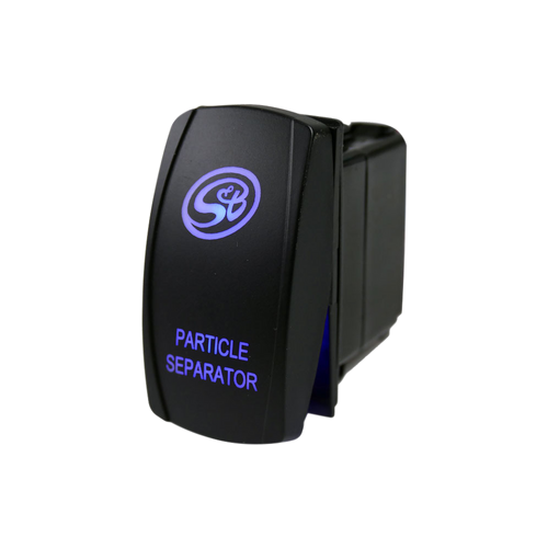 S&B HP1432-00 - LED Rocker Switch with  Logo for Particle Separator