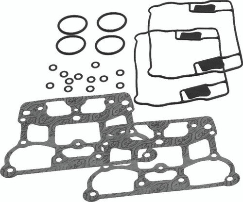S&S Cycle 90-4111 - 4-1/8in Bore Engines Die-Cast Rocker Box Gasket Kit