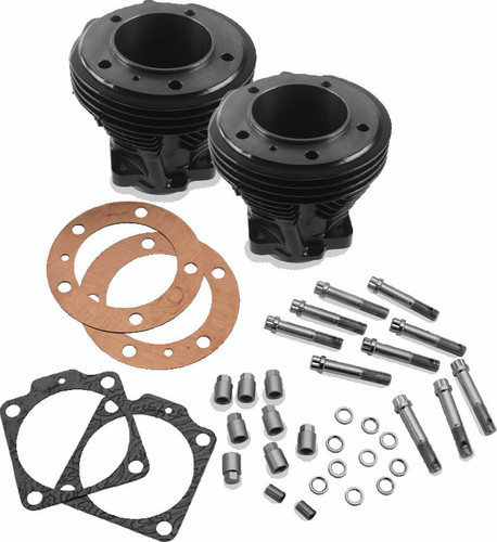 S&S Cycle 91-9021 - 66-84 BT 3-1/2in Bore 5.330in Cylinder Set