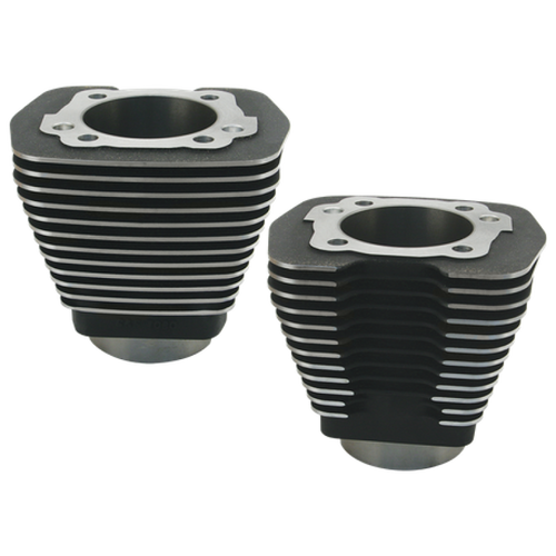 S&S Cycle 91-7700 - 84-99 BT w/ 96in Engines w/ Stock Heads 3-5/8in Bore Cylinders - Wrinkle Black
