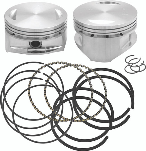 S&S Cycle 92-1402 - 84-99 BT 4in Bore Forged Pistons - .020in