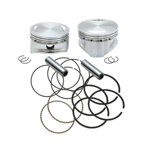 S&S Cycle 92-1421 - 86-03 XL 4in x 4-5/8in Piston Set - .010in