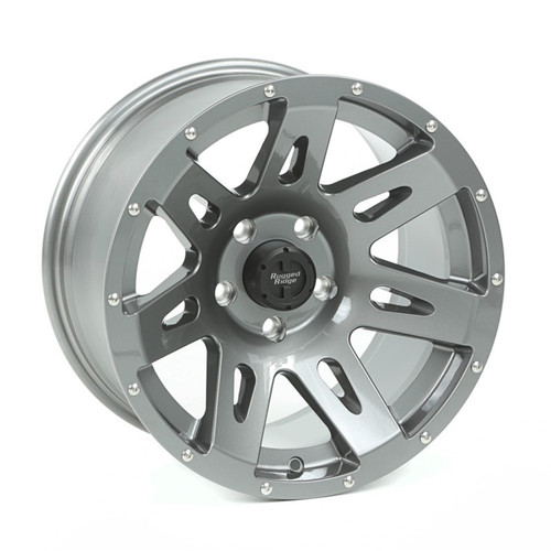Rugged Ridge 15301.30 - XHD Wheel Gun Metal 17x9 5 on 5 JK/JL/JT