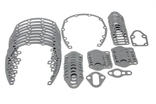 SCE Gaskets 1100-10 - DYNO PAK (10) SBC TIM CVR, WP, FP GASKTS