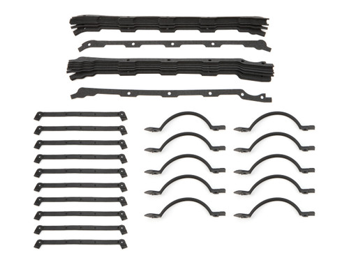 SCE Gaskets 13095-10 - DYNO PAK (10) BBC STROKER NOTCHED OIL PAN GSKTS