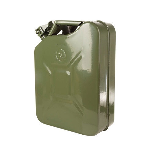 Rugged Ridge 17722.3 - Jerry Can, Green, 20L, Metal